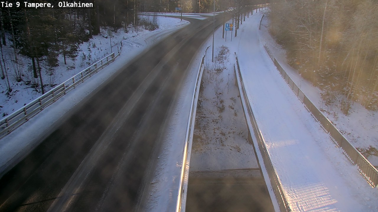Weather Camera Image Road 9 Tampere, Olkahinen, Tampere, Pirkanmaa
