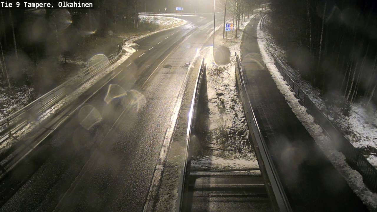 Weather Camera Image Road 9 Tampere, Olkahinen, Tampere, Pirkanmaa