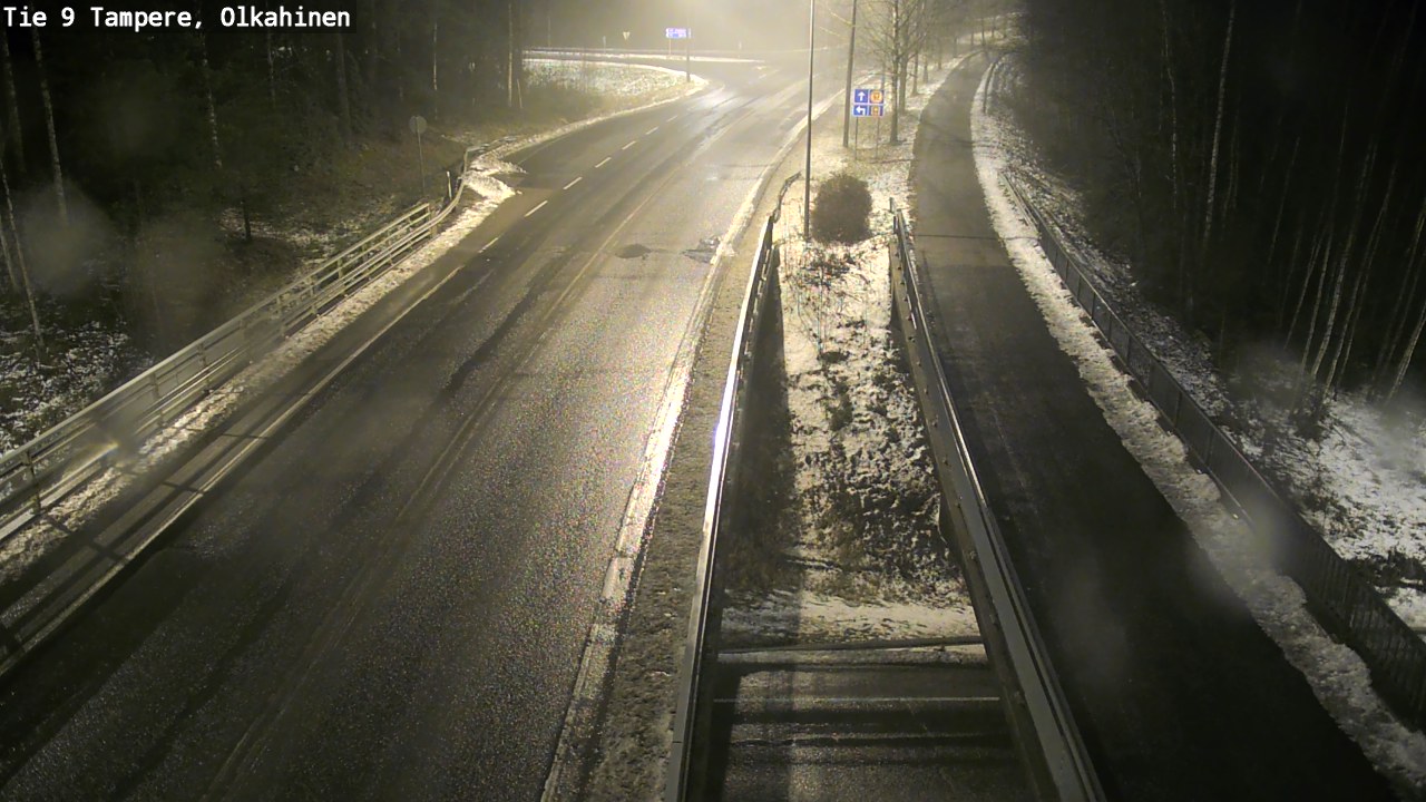 Weather Camera Image Road 9 Tampere, Olkahinen, Tampere, Pirkanmaa