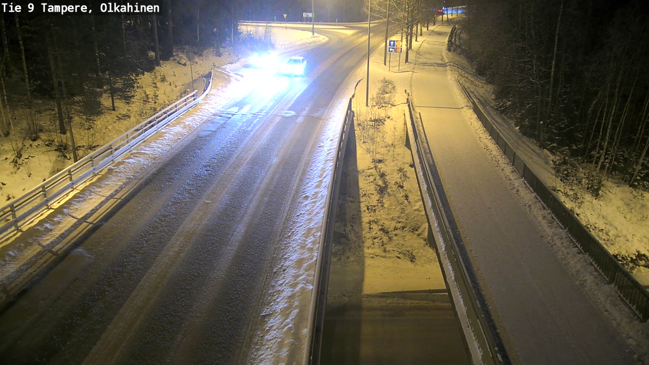 Weather Camera Image Road 9 Tampere, Olkahinen, Tampere, Pirkanmaa