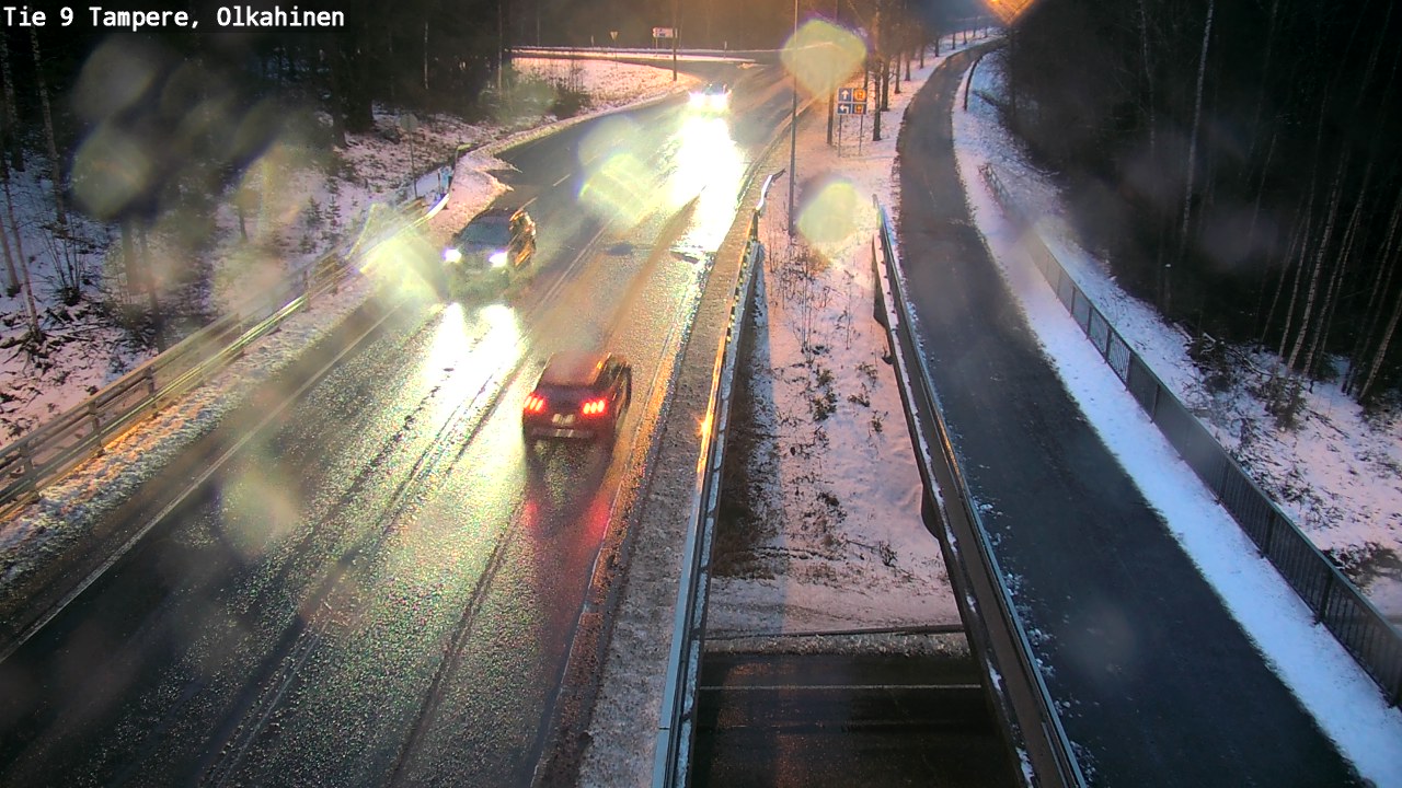 Weather Camera Image Road 9 Tampere, Olkahinen, Tampere, Pirkanmaa