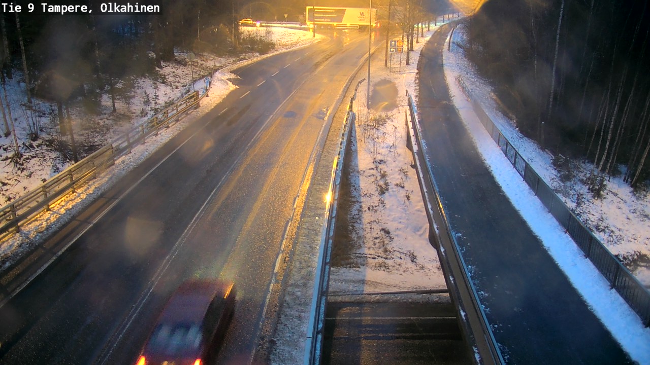 Weather Camera Image Road 9 Tampere, Olkahinen, Tampere, Pirkanmaa