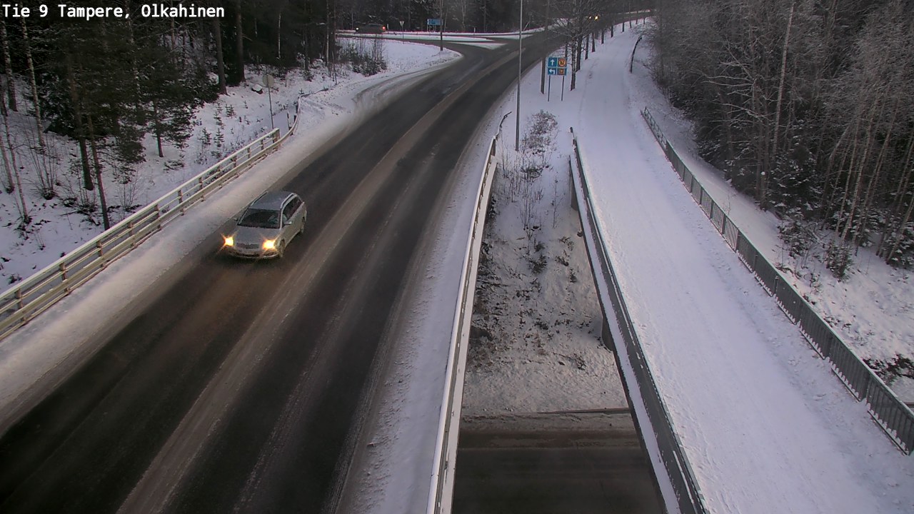 Weather Camera Image Road 9 Tampere, Olkahinen, Tampere, Pirkanmaa