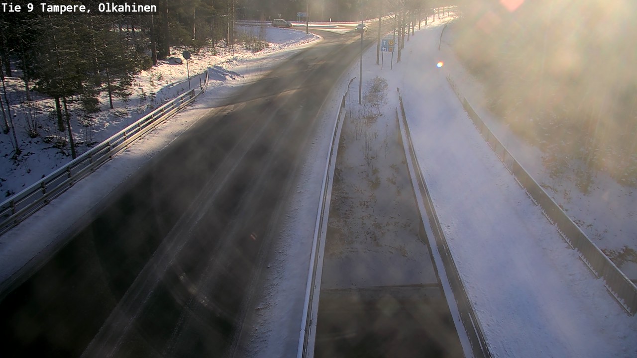 Weather Camera Image Road 9 Tampere, Olkahinen, Tampere, Pirkanmaa