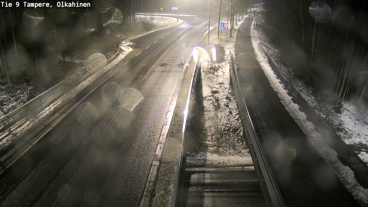 Weather Camera Image Road 9 Tampere, Olkahinen, Tampere, Pirkanmaa