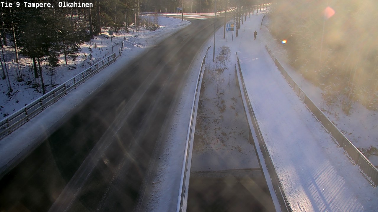 Weather Camera Image Road 9 Tampere, Olkahinen, Tampere, Pirkanmaa