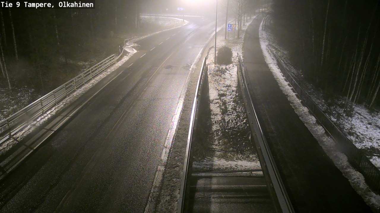 Weather Camera Image Road 9 Tampere, Olkahinen, Tampere, Pirkanmaa