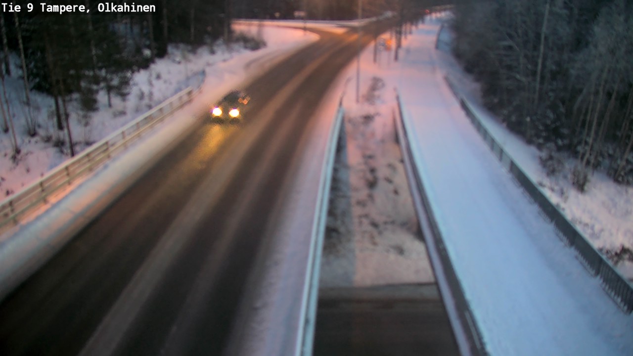 Weather Camera Image Road 9 Tampere, Olkahinen, Tampere, Pirkanmaa