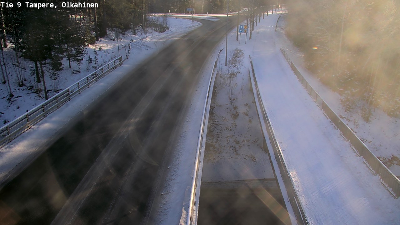Weather Camera Image Road 9 Tampere, Olkahinen, Tampere, Pirkanmaa