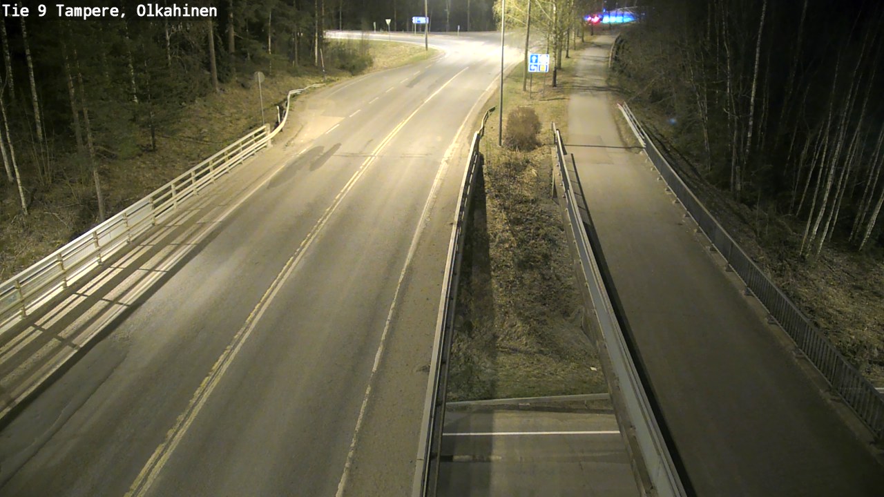 Weather Camera Image Väg 9 Tammerfors, Olkahinen, Tampere, Pirkanmaa