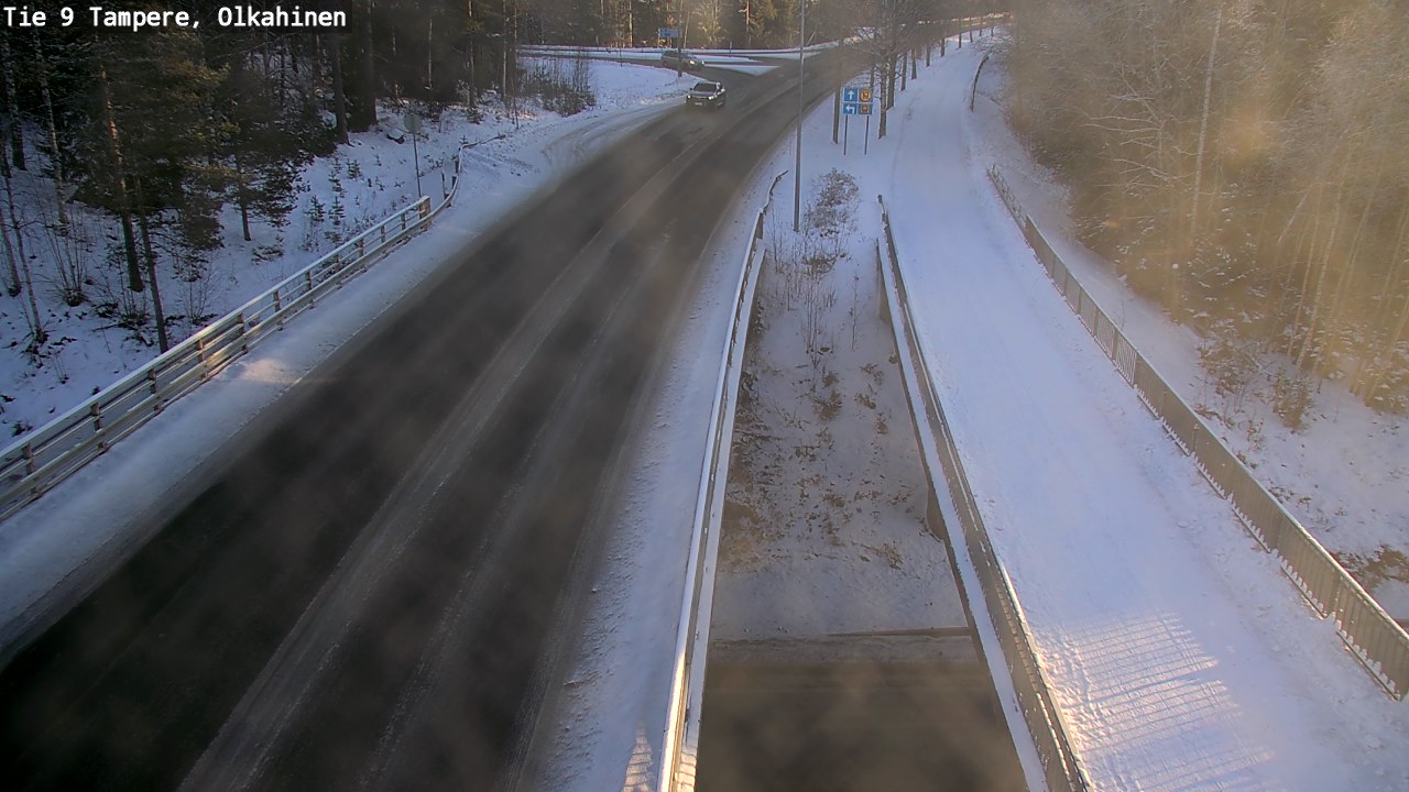Weather Camera Image Road 9 Tampere, Olkahinen, Tampere, Pirkanmaa