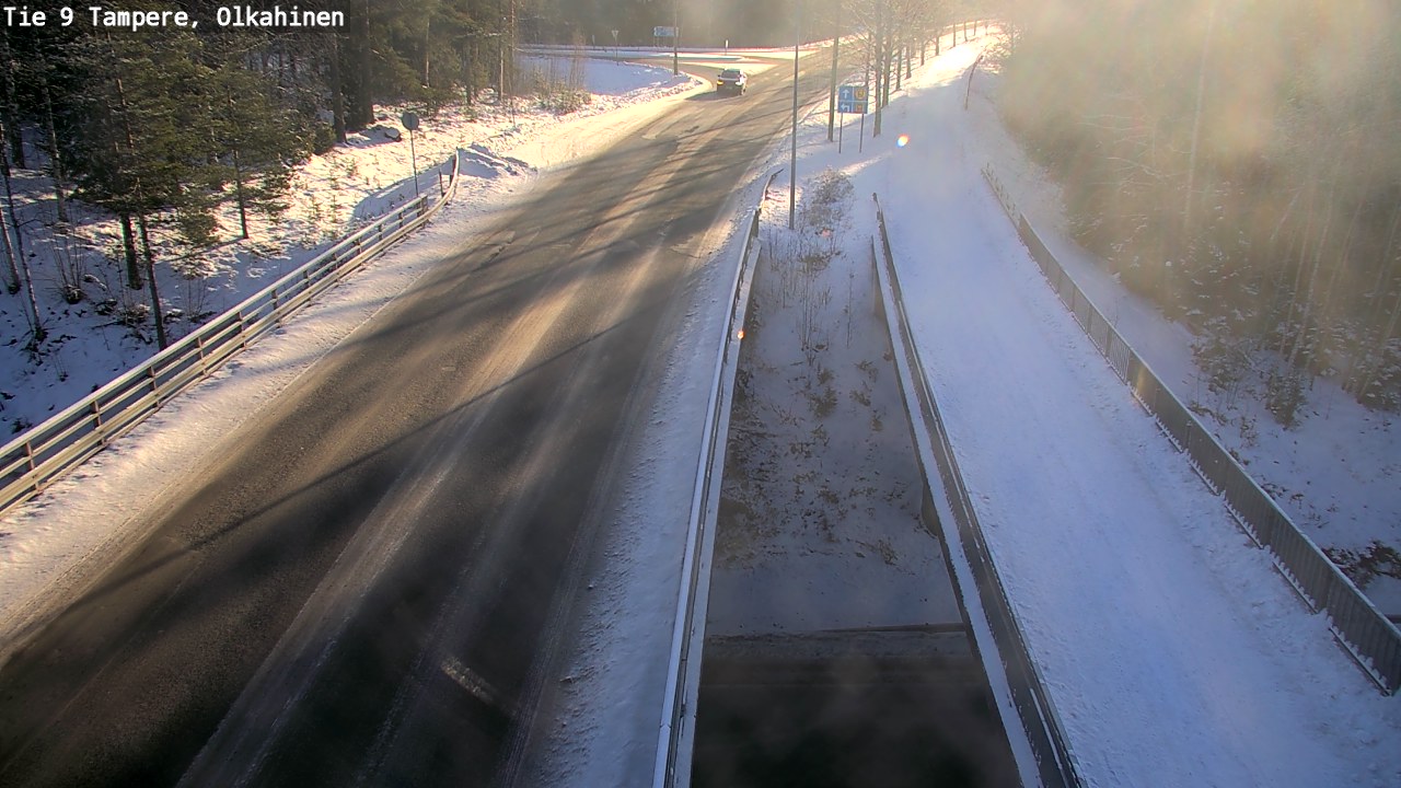 Weather Camera Image Road 9 Tampere, Olkahinen, Tampere, Pirkanmaa