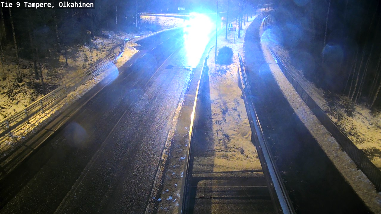 Weather Camera Image Road 9 Tampere, Olkahinen, Tampere, Pirkanmaa