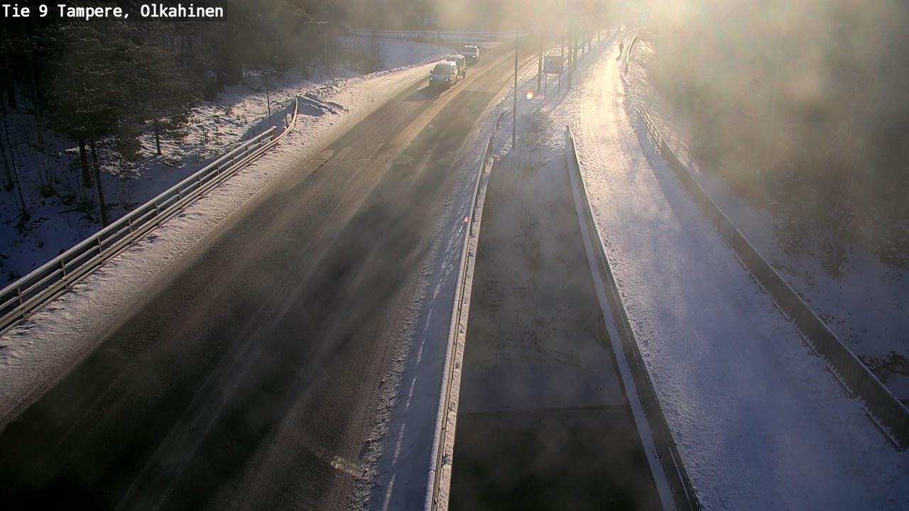 Weather Camera Image Road 9 Tampere, Olkahinen, Tampere, Pirkanmaa