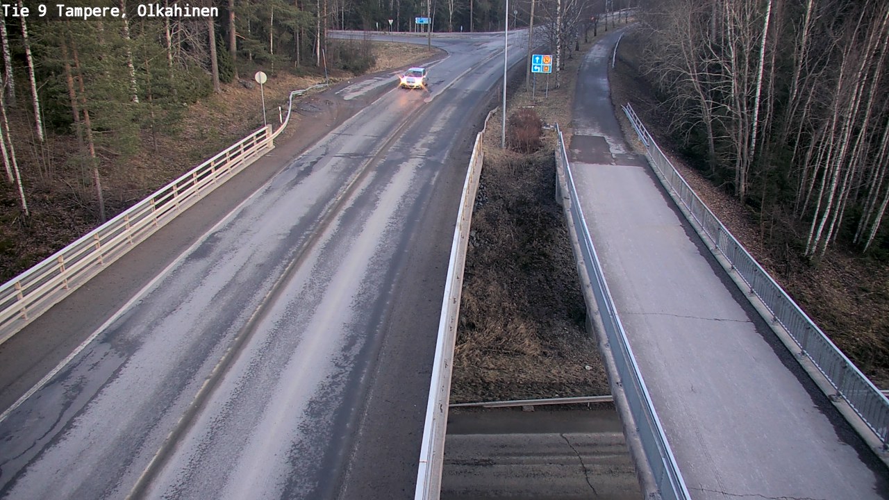 Weather Camera Image Väg 9 Tammerfors, Olkahinen, Tampere, Pirkanmaa