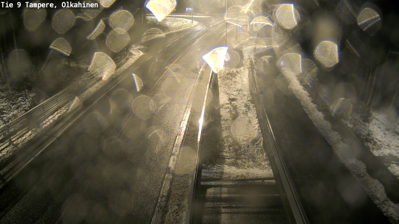 Weather Camera Image Road 9 Tampere, Olkahinen, Tampere, Pirkanmaa
