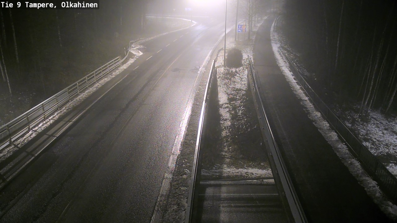 Weather Camera Image Road 9 Tampere, Olkahinen, Tampere, Pirkanmaa