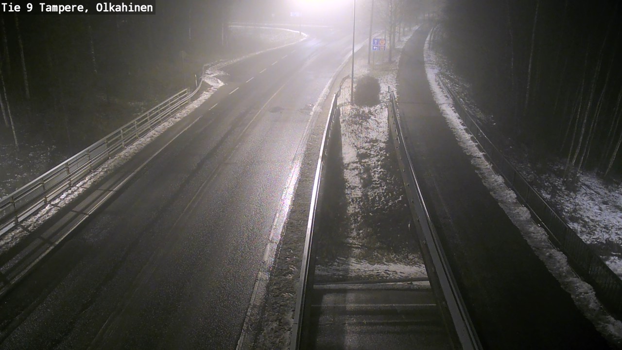 Weather Camera Image Road 9 Tampere, Olkahinen, Tampere, Pirkanmaa