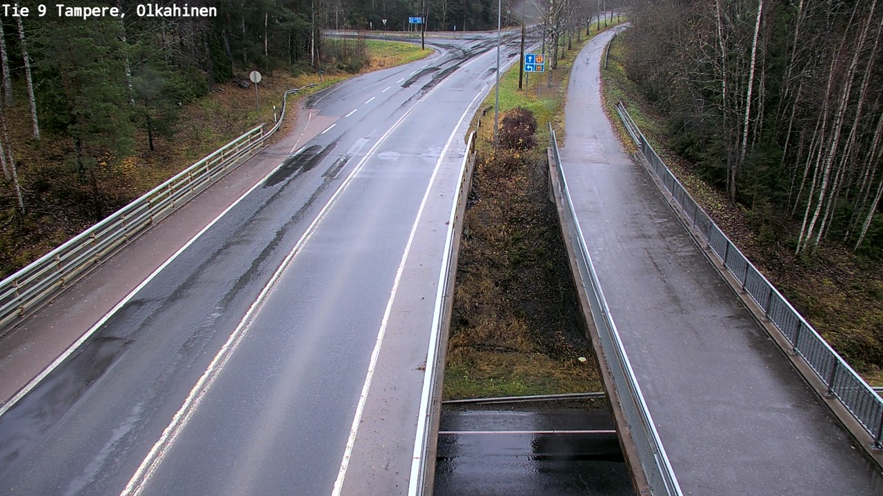 Weather Camera Image Road 9 Tampere, Olkahinen, Tampere, Pirkanmaa