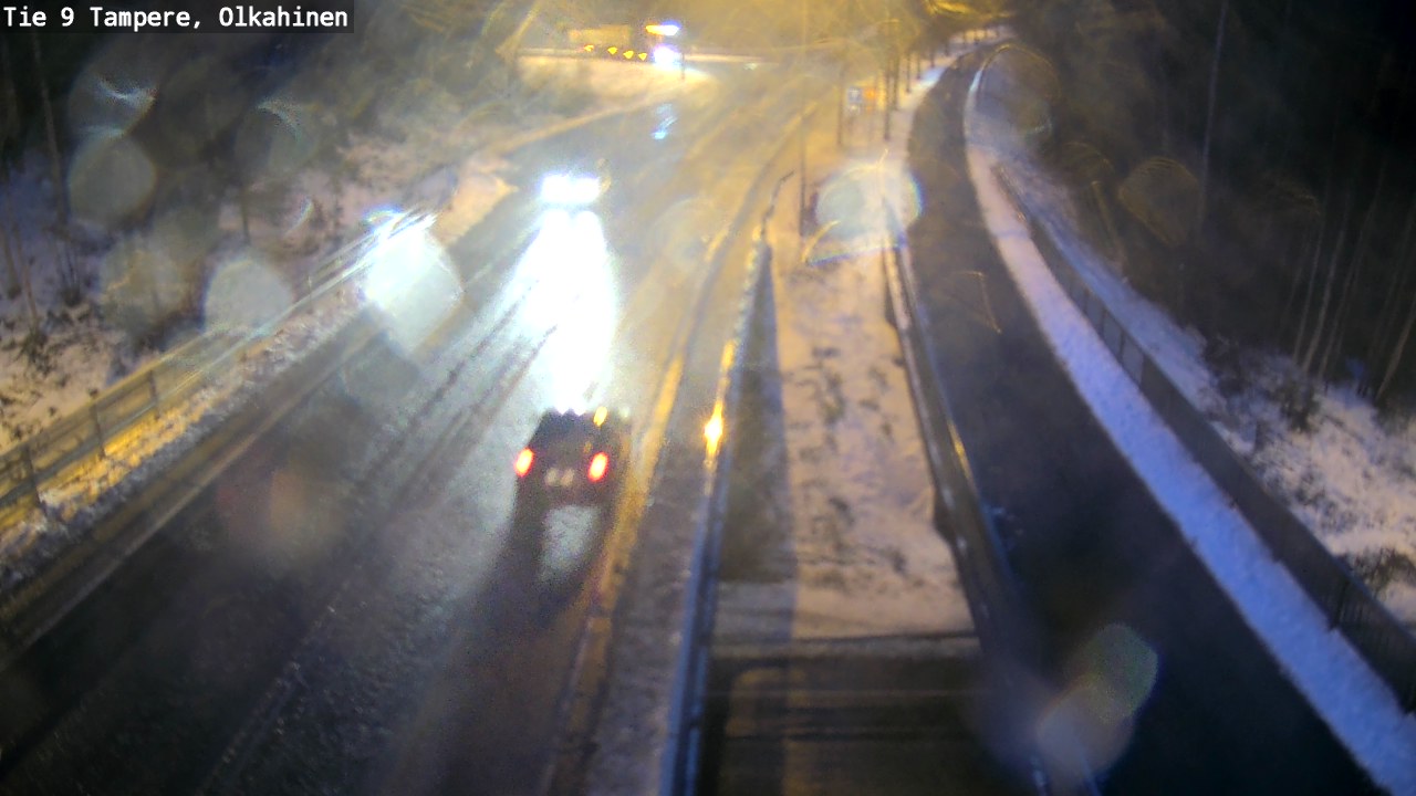 Weather Camera Image Road 9 Tampere, Olkahinen, Tampere, Pirkanmaa
