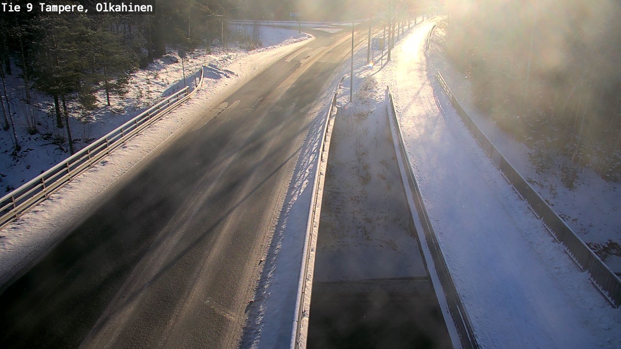 Weather Camera Image Road 9 Tampere, Olkahinen, Tampere, Pirkanmaa