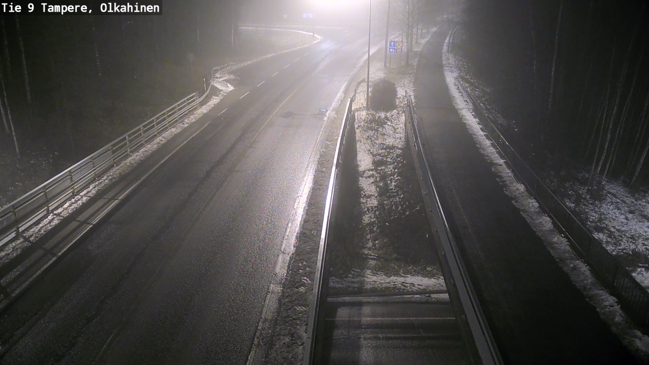 Weather Camera Image Road 9 Tampere, Olkahinen, Tampere, Pirkanmaa