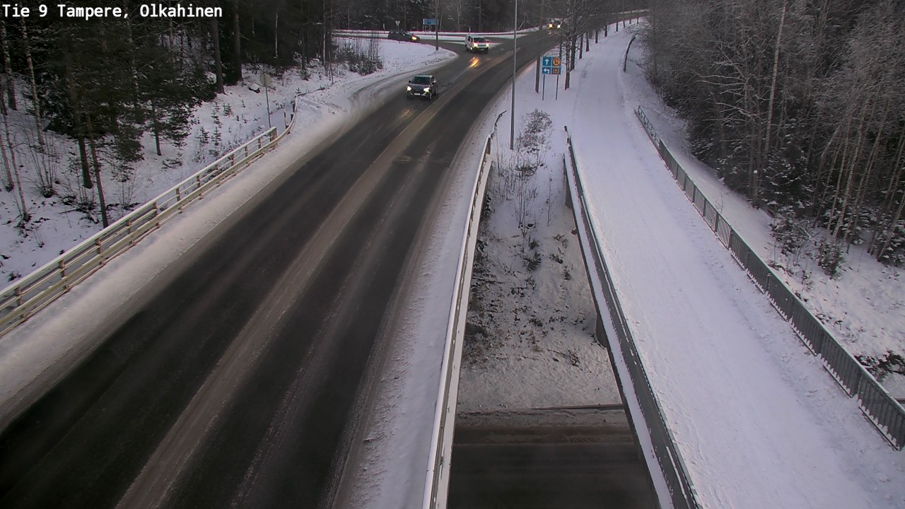 Weather Camera Image Road 9 Tampere, Olkahinen, Tampere, Pirkanmaa
