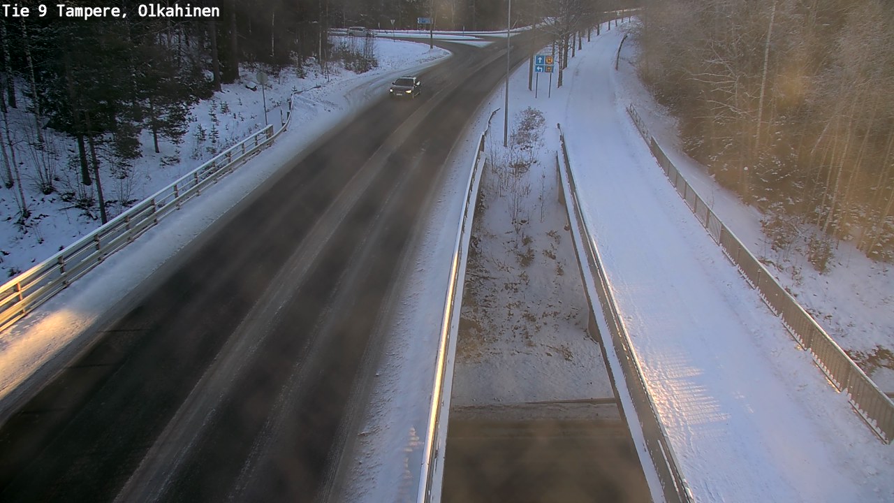 Weather Camera Image Road 9 Tampere, Olkahinen, Tampere, Pirkanmaa