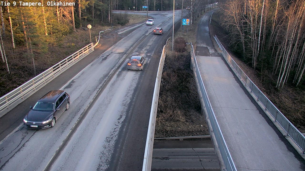 Weather Camera Image Road 9 Tampere, Olkahinen, Tampere, Pirkanmaa