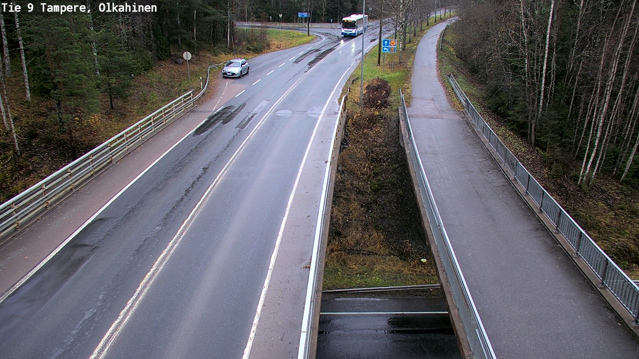 Weather Camera Image Road 9 Tampere, Olkahinen, Tampere, Pirkanmaa