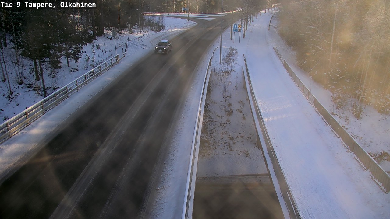 Weather Camera Image Road 9 Tampere, Olkahinen, Tampere, Pirkanmaa