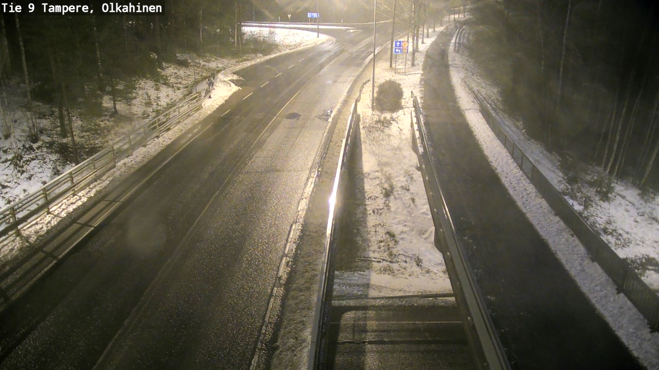 Weather Camera Image Road 9 Tampere, Olkahinen, Tampere, Pirkanmaa