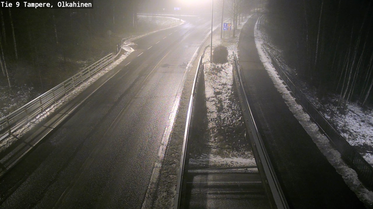 Weather Camera Image Road 9 Tampere, Olkahinen, Tampere, Pirkanmaa