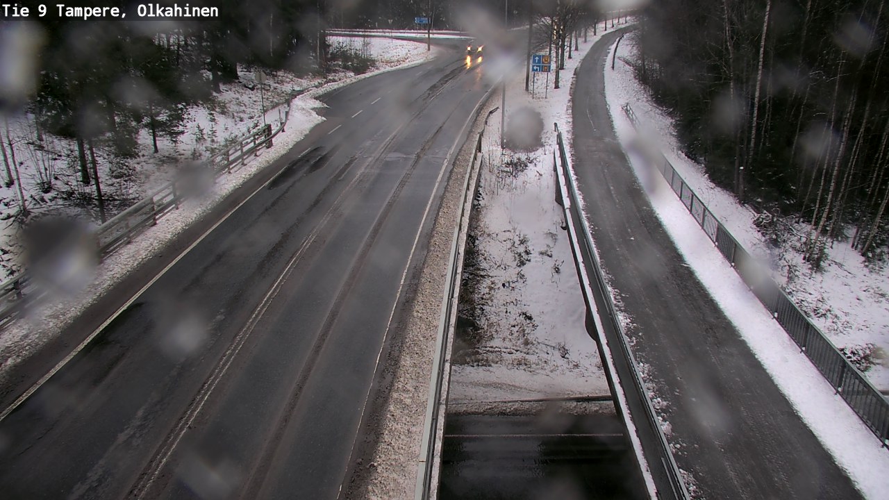 Weather Camera Image Road 9 Tampere, Olkahinen, Tampere, Pirkanmaa