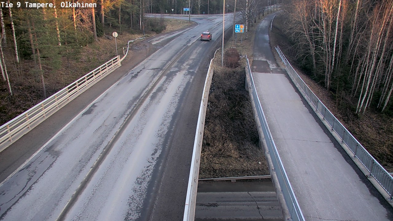 Weather Camera Image Road 9 Tampere, Olkahinen, Tampere, Pirkanmaa