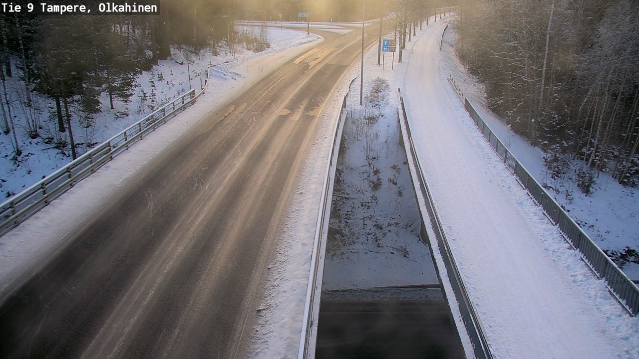 Weather Camera Image Road 9 Tampere, Olkahinen, Tampere, Pirkanmaa