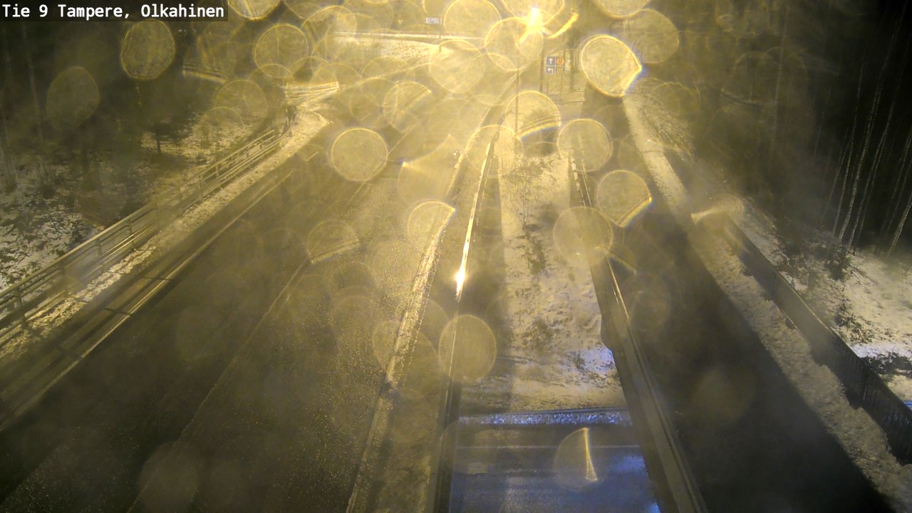 Weather Camera Image Road 9 Tampere, Olkahinen, Tampere, Pirkanmaa