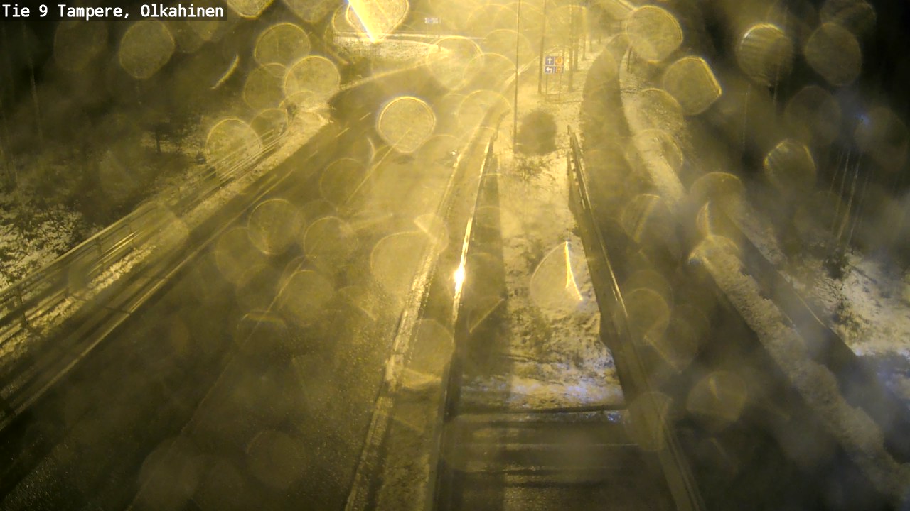 Weather Camera Image Road 9 Tampere, Olkahinen, Tampere, Pirkanmaa