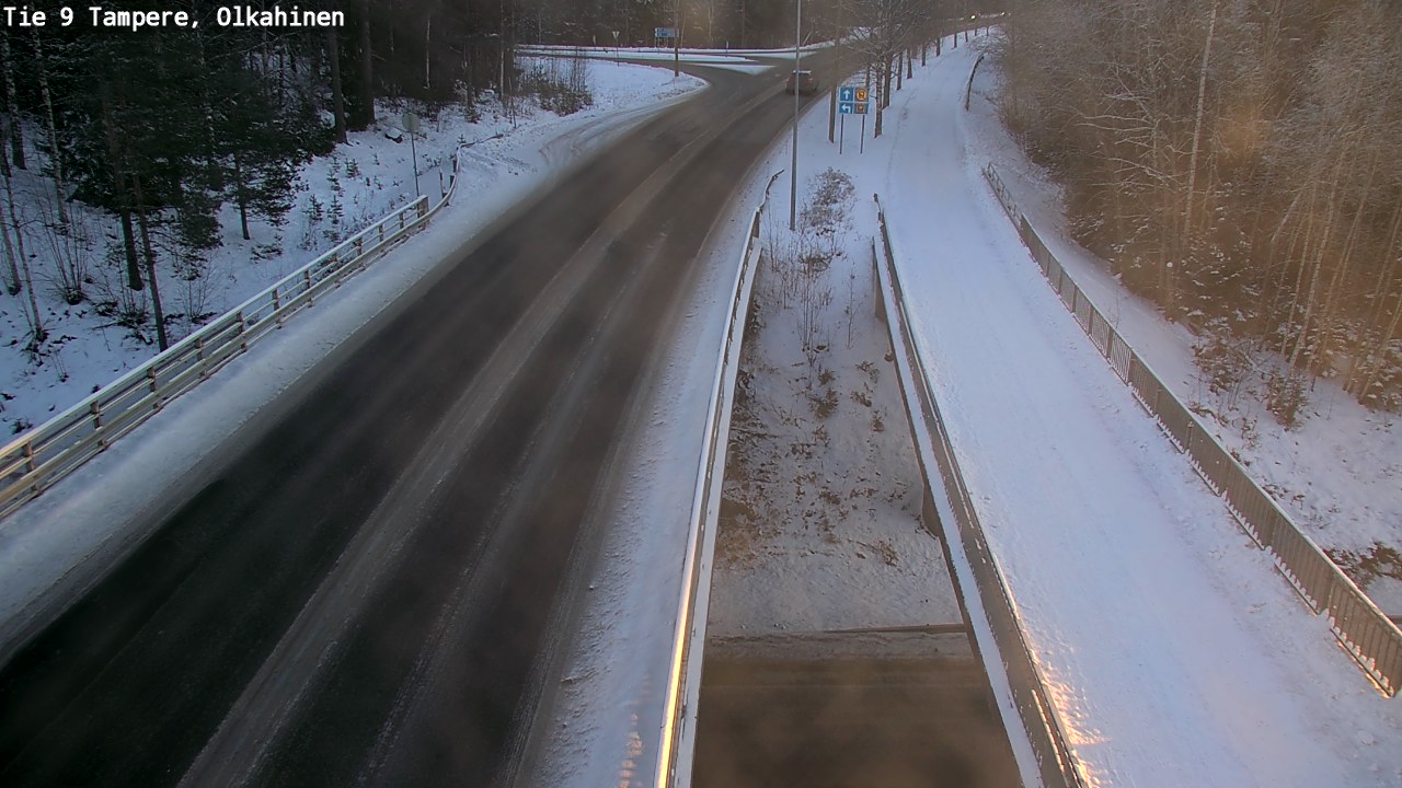 Weather Camera Image Road 9 Tampere, Olkahinen, Tampere, Pirkanmaa