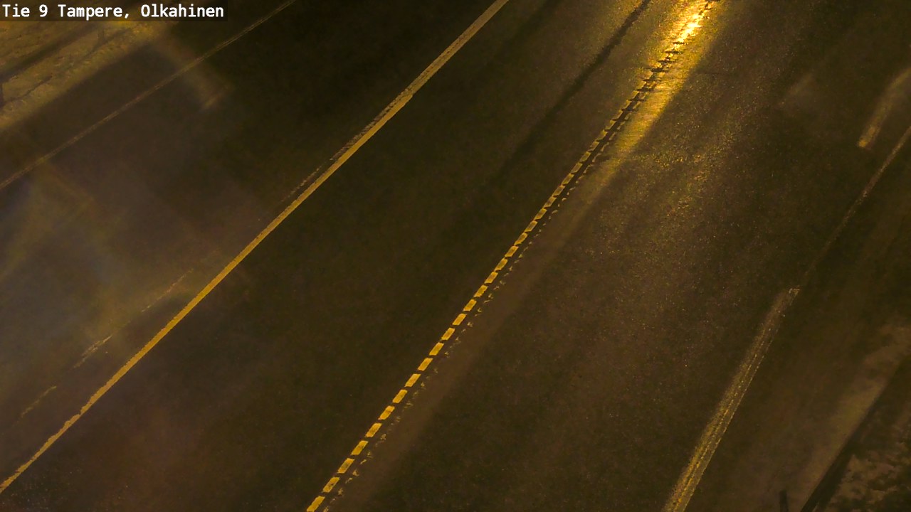 Weather Camera Image Väg 9 Tammerfors, Olkahinen, Tampere, Pirkanmaa