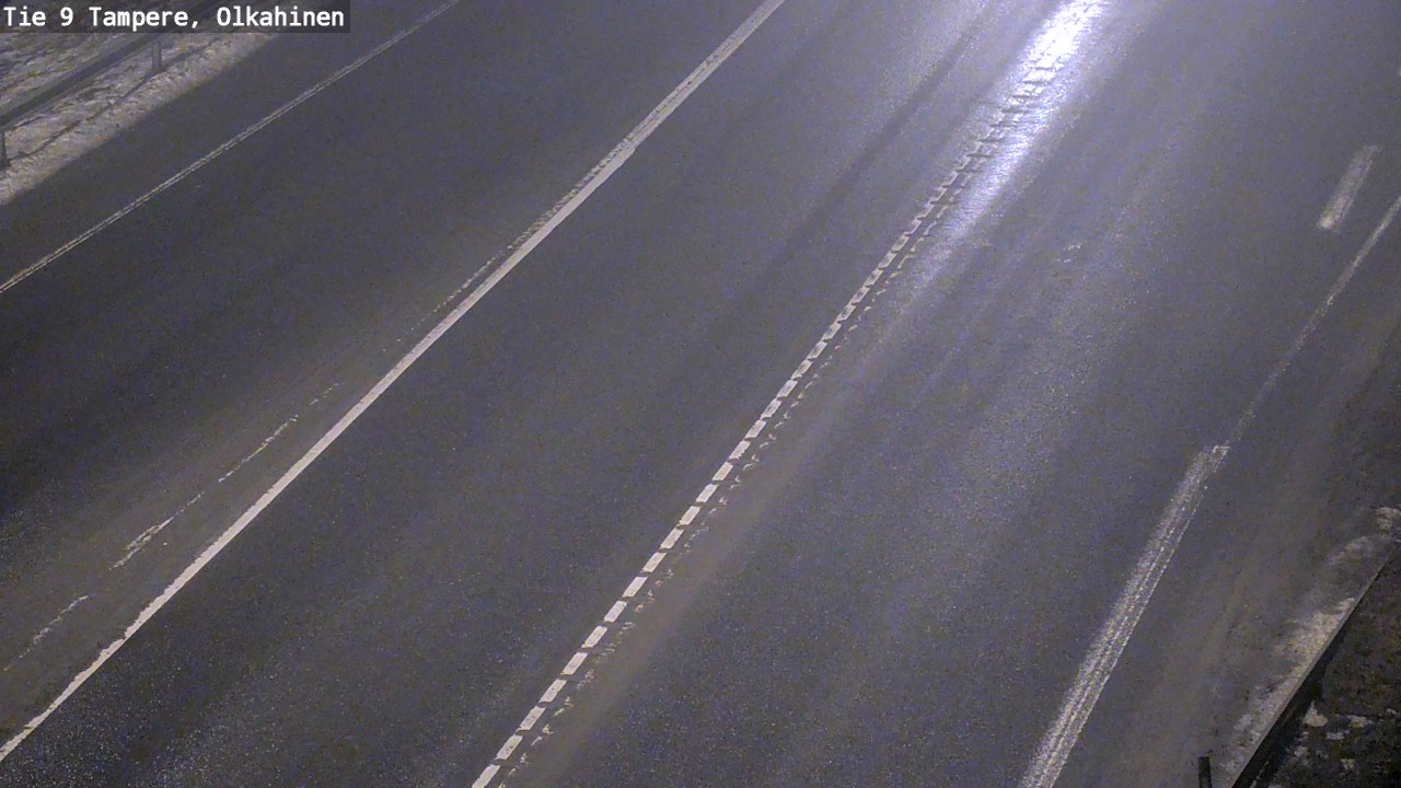 Weather Camera Image Väg 9 Tammerfors, Olkahinen, Tampere, Pirkanmaa