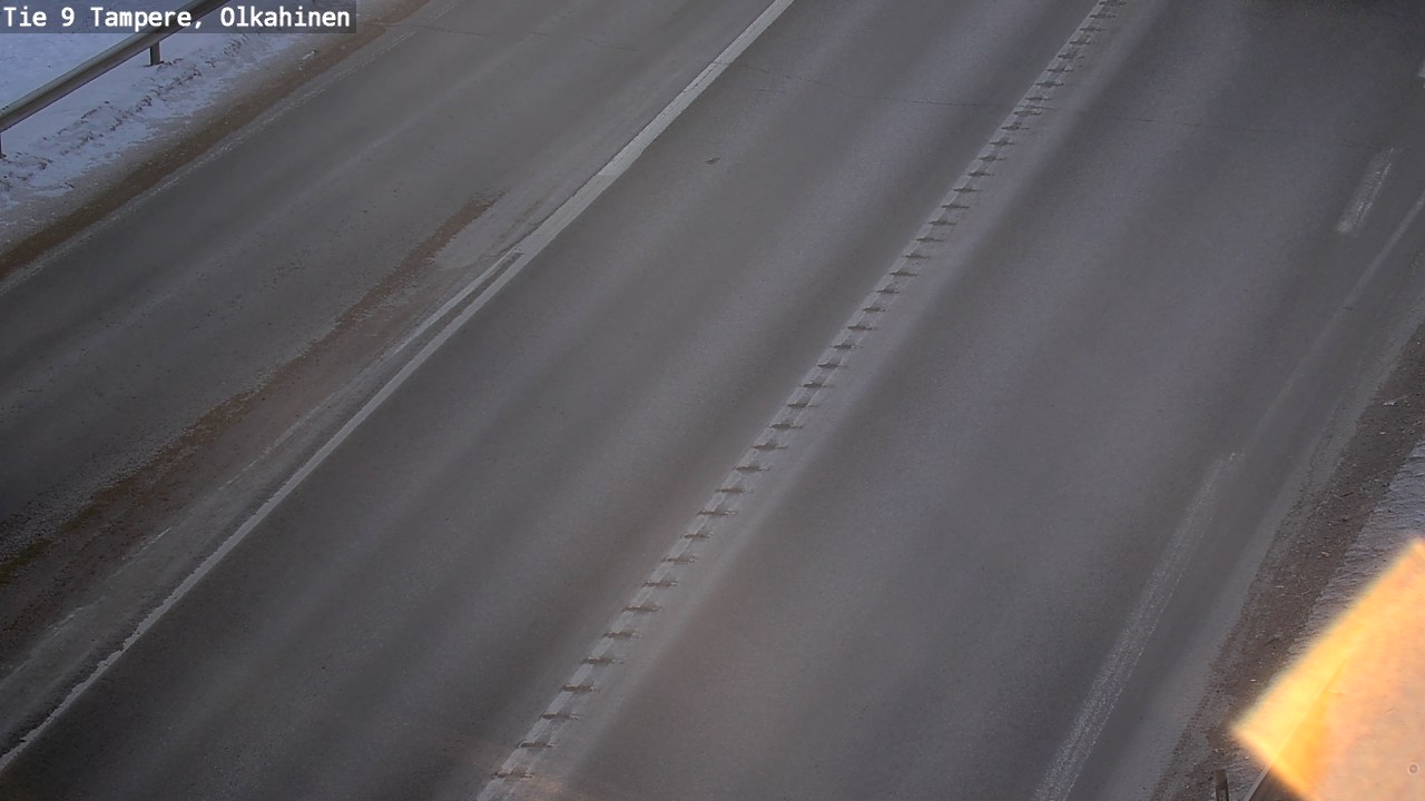 Weather Camera Image Road 9 Tampere, Olkahinen, Tampere, Pirkanmaa