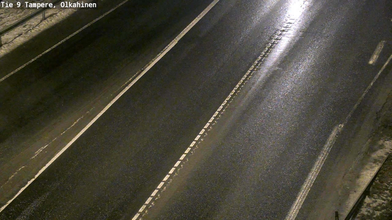 Weather Camera Image Väg 9 Tammerfors, Olkahinen, Tampere, Pirkanmaa