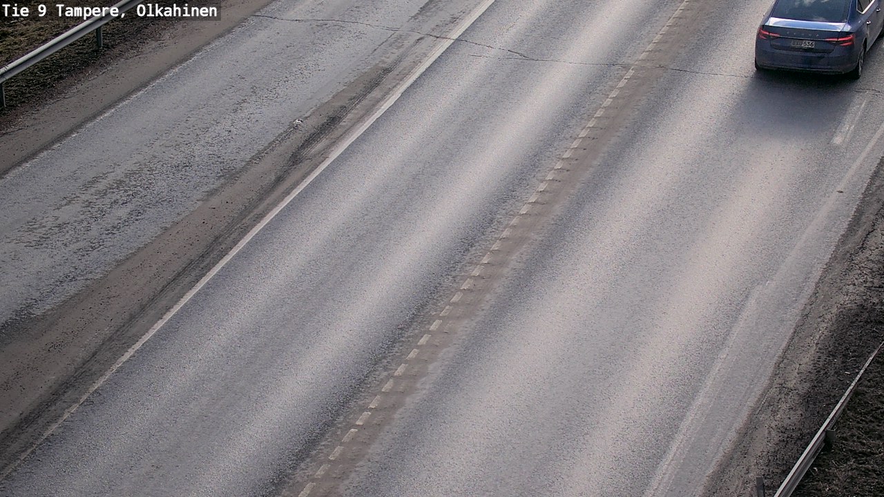 Weather Camera Image Road 9 Tampere, Olkahinen, Tampere, Pirkanmaa