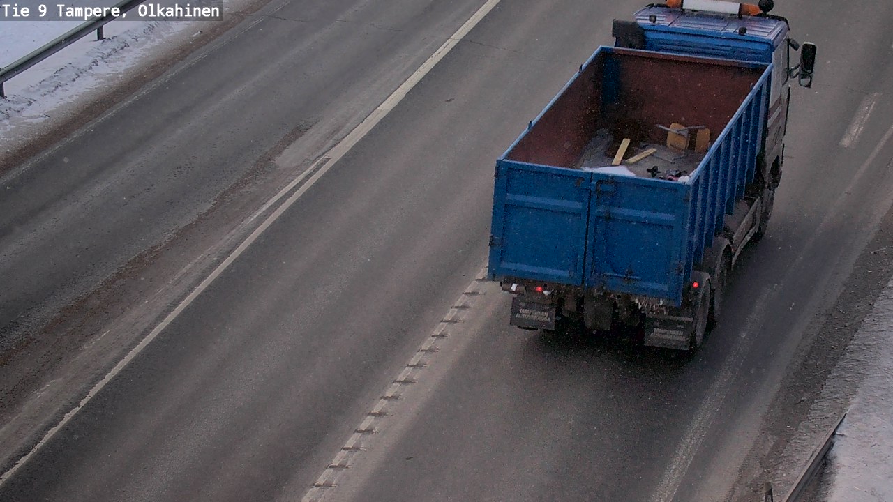 Weather Camera Image Road 9 Tampere, Olkahinen, Tampere, Pirkanmaa