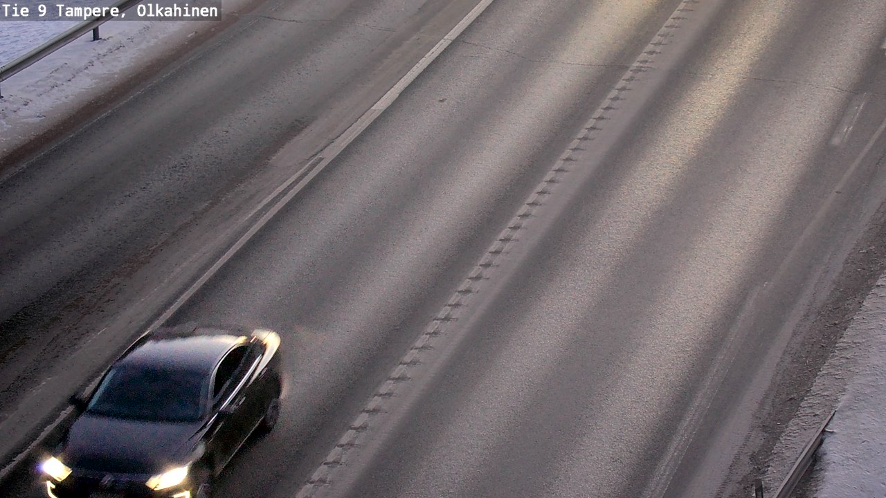 Weather Camera Image Road 9 Tampere, Olkahinen, Tampere, Pirkanmaa