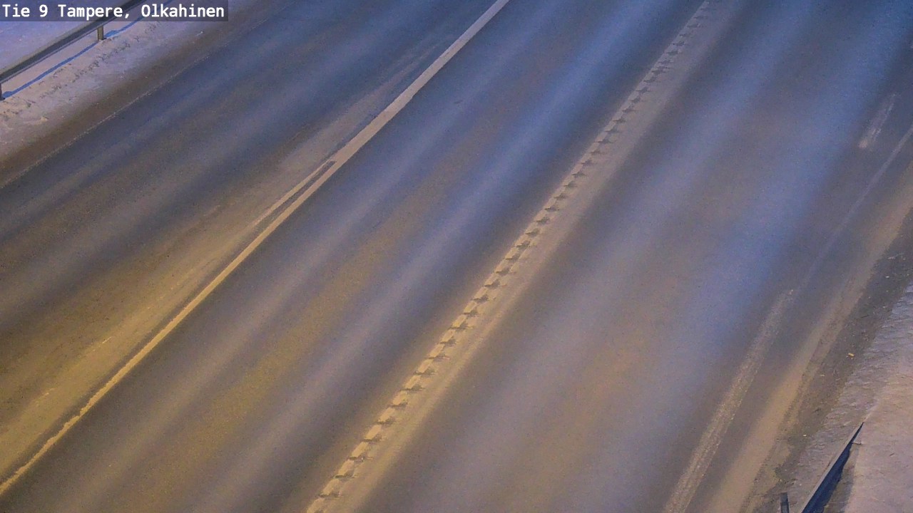Weather Camera Image Road 9 Tampere, Olkahinen, Tampere, Pirkanmaa