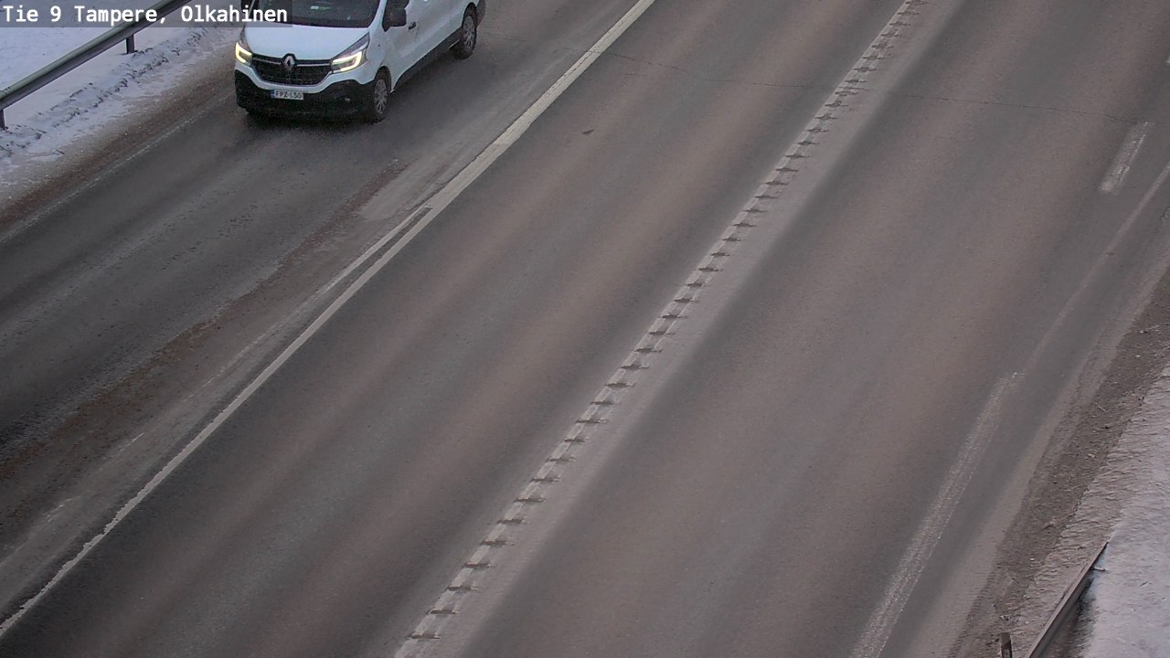 Weather Camera Image Road 9 Tampere, Olkahinen, Tampere, Pirkanmaa