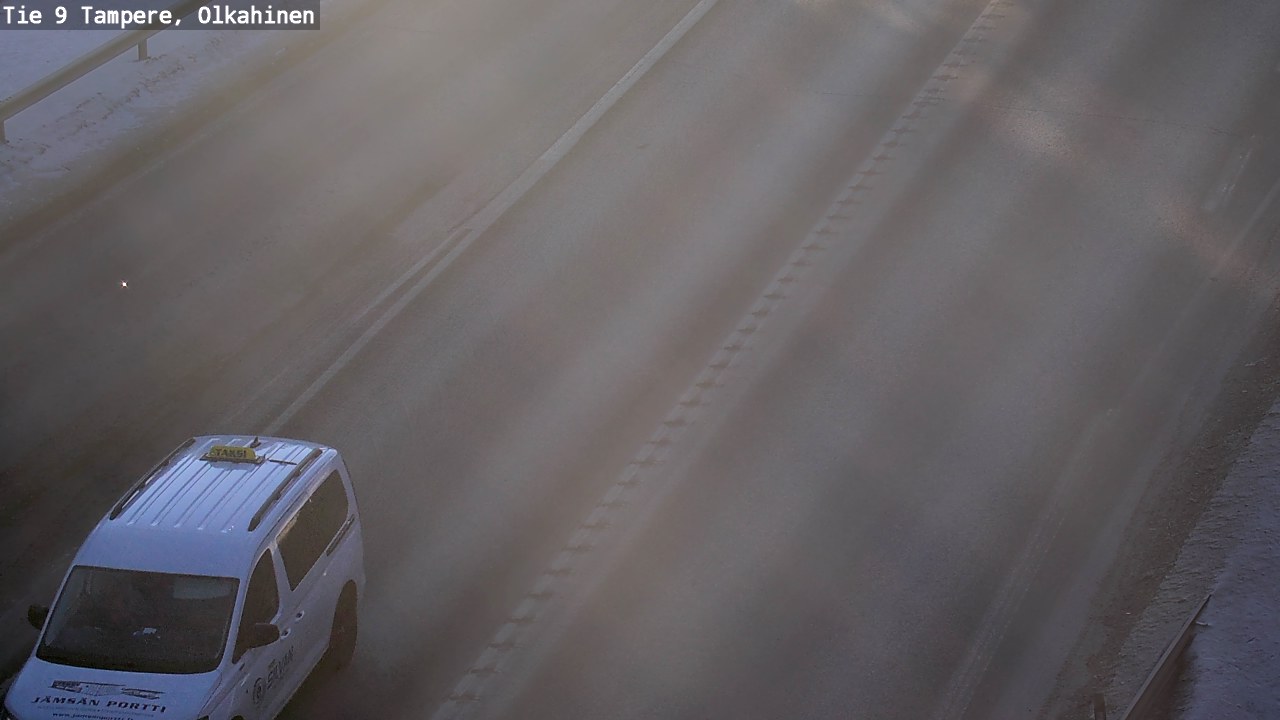 Weather Camera Image Road 9 Tampere, Olkahinen, Tampere, Pirkanmaa