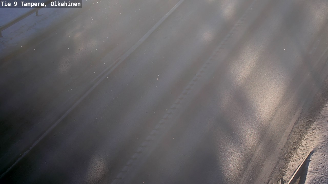 Weather Camera Image Road 9 Tampere, Olkahinen, Tampere, Pirkanmaa